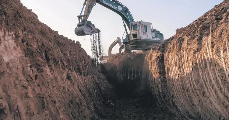 Teröre 230 kilometrelik önlem