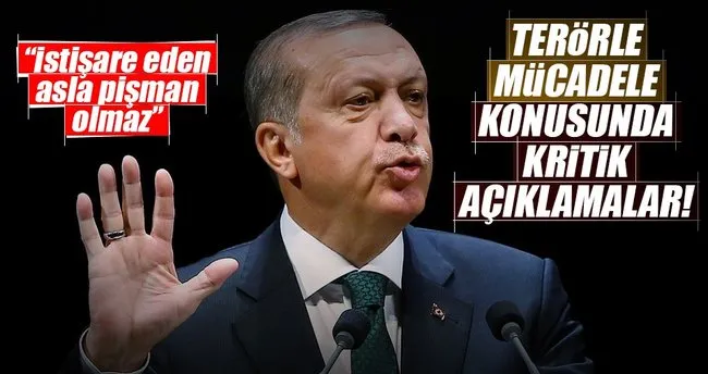 Cumhurbaşkanı Erdoğan’dan terörle mücadele işbirliği çağrısı!