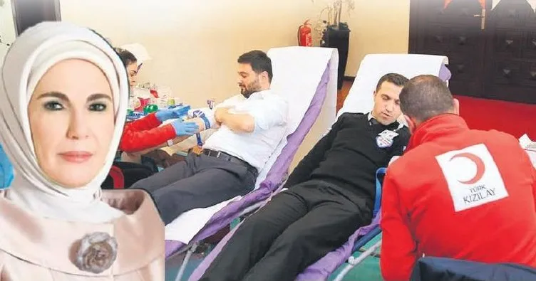 Emine Erdoğan’dan kan bağışı çağrısı
