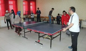 Ağrı’da zihinsel engelli öğrenciler masa tenisi ile hayata tutunuyor #agri