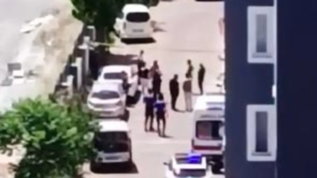 Gaziantep'te meydana gelen olayın yaşandığı apartman