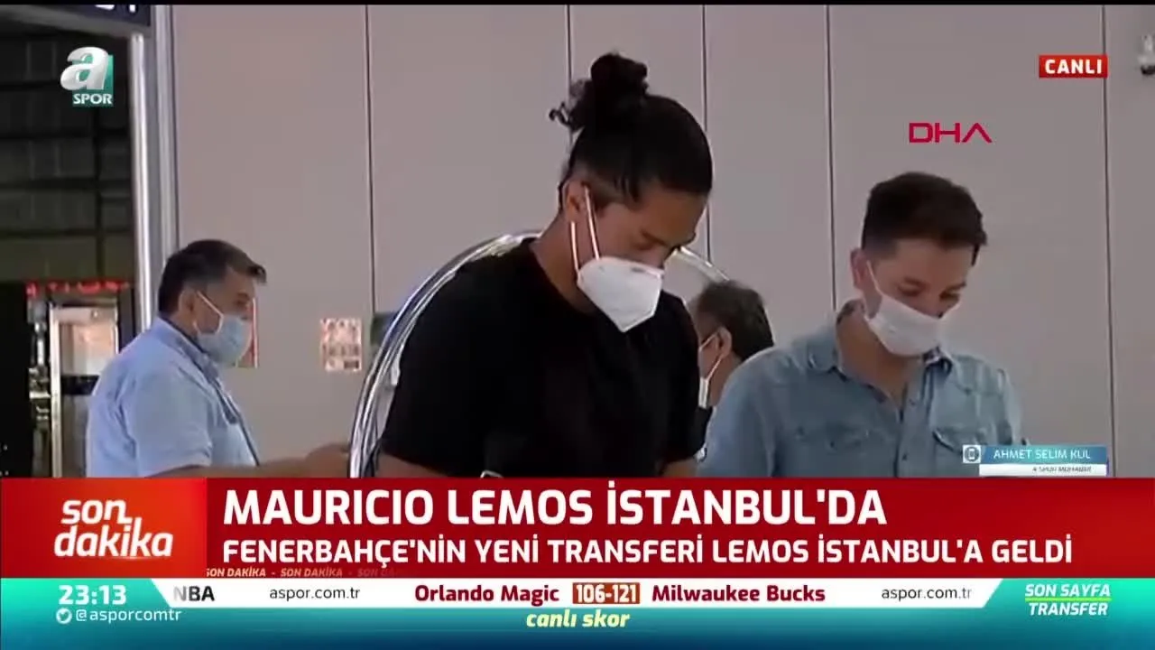 Fenerbahce Nin Yeni Transferi Lemos Istanbul A Geldi Spor Haberleri