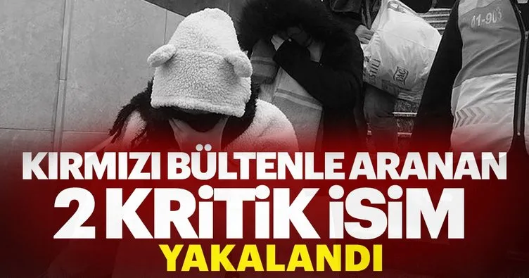 ’Kırmızı Bülten’le aranan 2 kadın terörist Bursa’da yakalandı