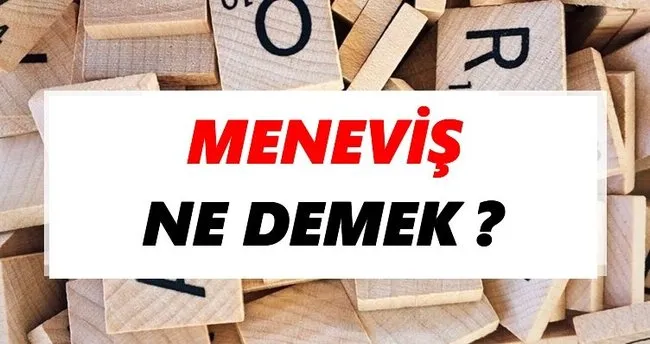 Meneviş Ne Demek? TDK’ya Göre Meneviş Sözlük Anlamı Nedir?