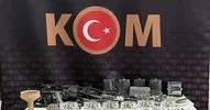 Gaziantep’te tarihi eser kaçakçılarına darbe! Binlerce sikke ele geçirildi