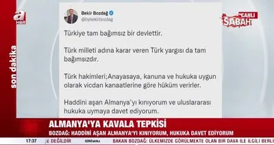 Son dakika: Adalet Bakanı Bekir Bozdağ’dan Almanya’ya Osman Kavala tepkisi: Haddini aştı... | Video