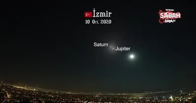 Jüpiter ile Satürn’ün büyük buluşması | Video