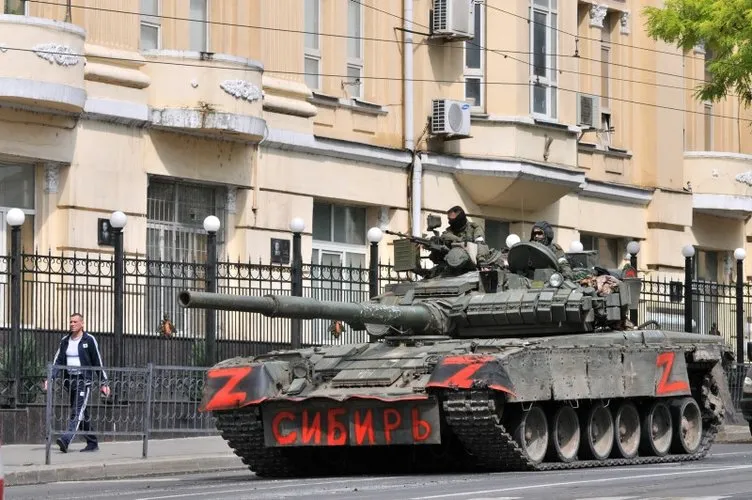 Rusya son dakika | Putin talimat vermişti: Wagner grubu havadan vuruldu! O anlar böyle görüntülendi...