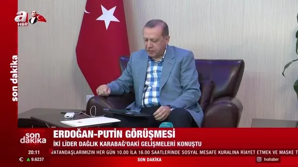 Son dakika! Başkan Erdoğan Putin ile görüştü! İşte ele alınan konular... | Video