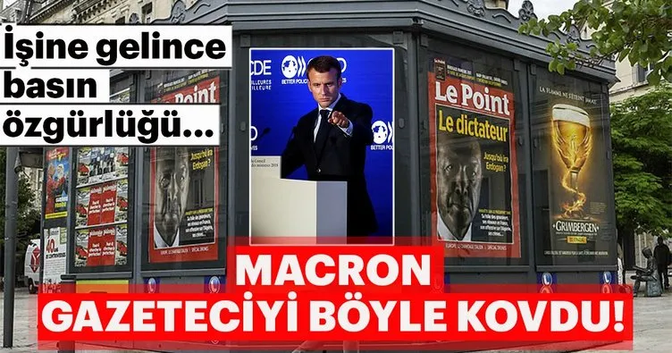 “Basın özgürlüğünü” savunan Macron’dan Rus medyasına yasak!