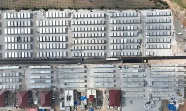 Kalyon Holding 10 günde konteyner kent kurdu... Cemal Kalyoncu: Zor günleri beraberlikle aşacağız
