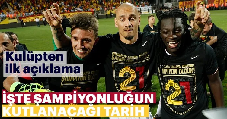Galatasaray şampiyonluğunu stadında kutlayacak