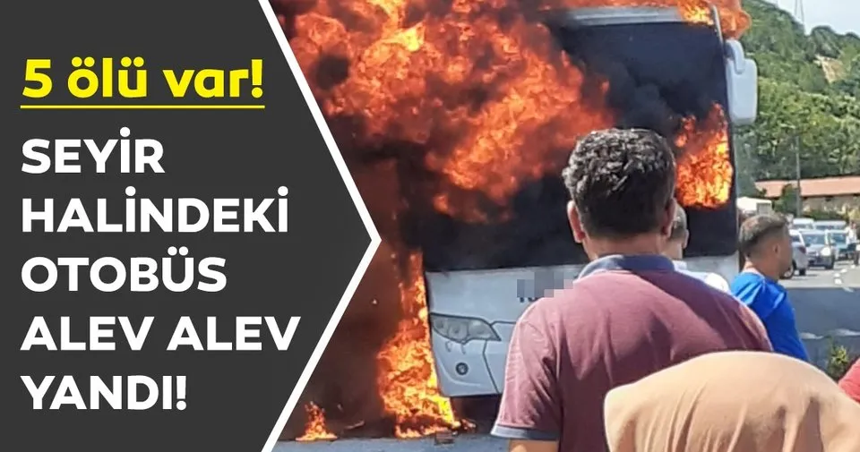 Son Dakika Balikesir De Yolcu Otobusunde Yangin Cikti Olu Ve Yarilar Var Son Dakika Haberler