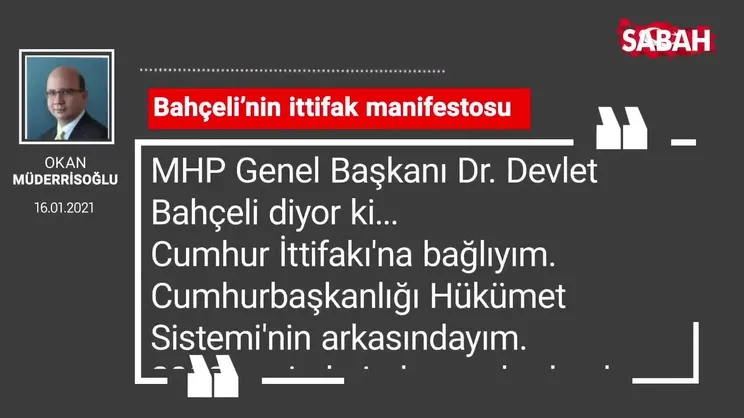 Okan Müderrisoğlu | ABD ve AB ile yeni dönem