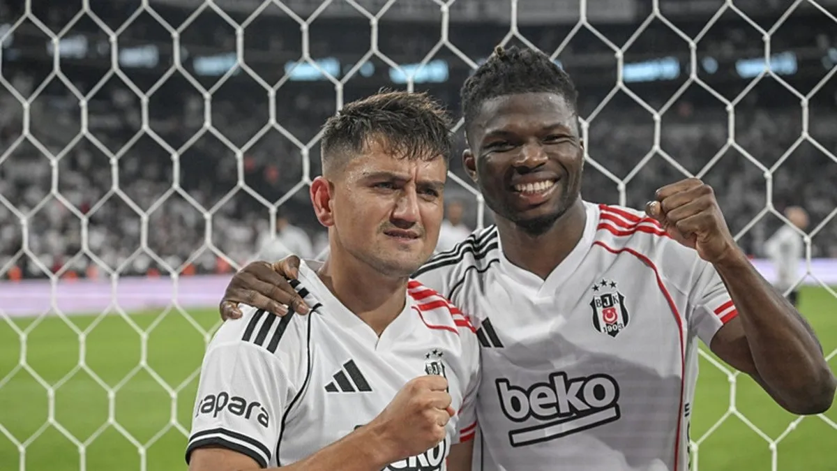 Cengiz Ünder sahneye çıktı! Beşiktaş, Başakşehir'i mağlup etti