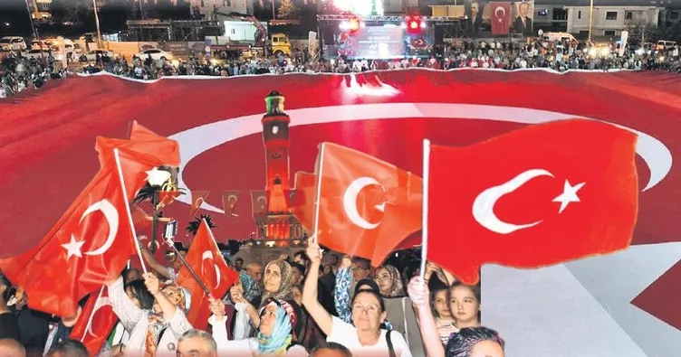 81 ilde tek yürek vatan nöbeti