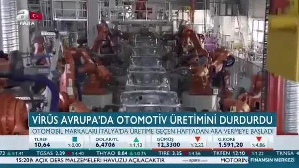 Avrupa’da otomobile coronavirüs darbesi