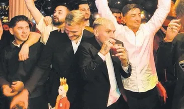 Şampiyonluk kutlaması gibi doğum günü