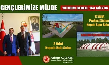 Milletvekili Çalkın: Gençlerimize müjde! Hayırlı olsun! #kars