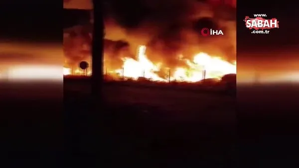 Niğde’de geri dönüşüm fabrikasında yangın | Video