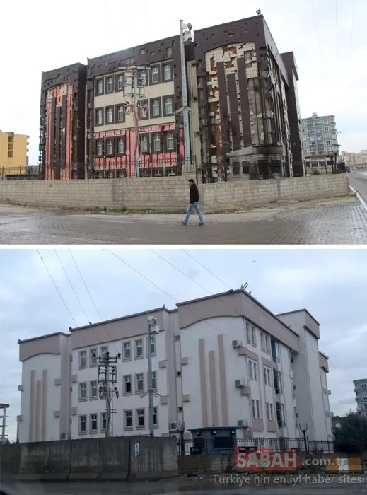 Terör örgütü PKK yıktı, devlet ayağa kaldırdı