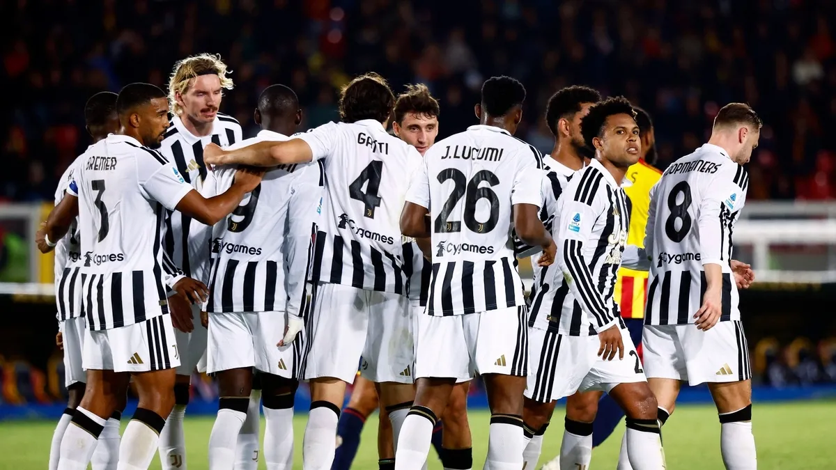 Juventus, Lecce deplasmanında ilk yarıda kazandı!