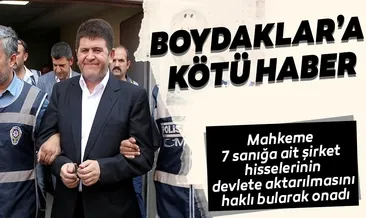 Boydaklar’a kötü haber