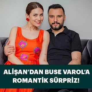 Alişan’dan Buse Varol’a romantik sürpriz