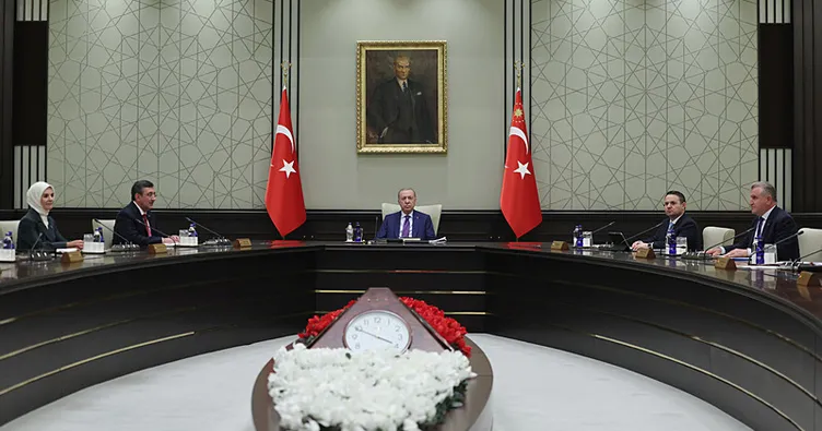 SON DAKİKA... Başkan Recep Tayyip Erdoğan Cumhurbaşkanlığı Kabinesi’ni topladı...