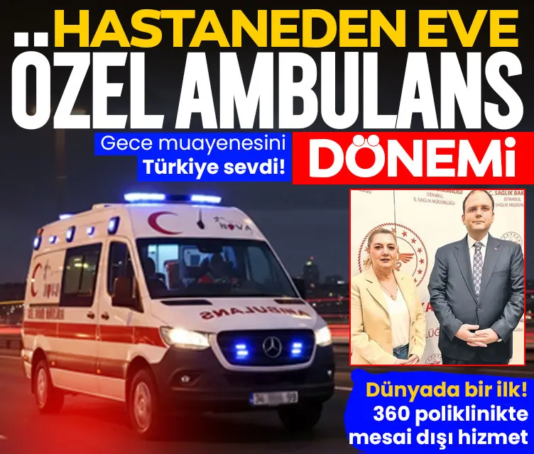 Gece muayenesini Türkiye sevdi