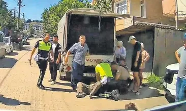 Polisten hayat kurtaran dokunuş