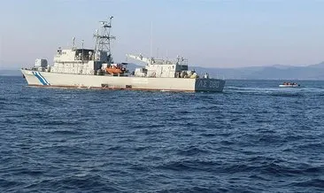 Yunan unsurlarına Türk Sahil Güvenliği müdahale etti! İHA’lar anbean görüntüledi