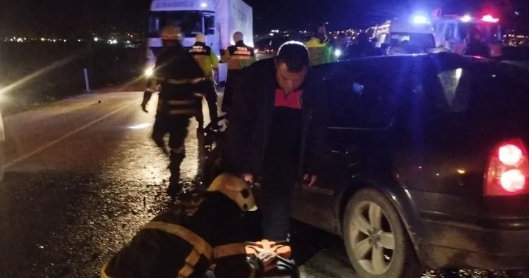 Hatay’da trafik kazası! 1 ölü 6 yaralı