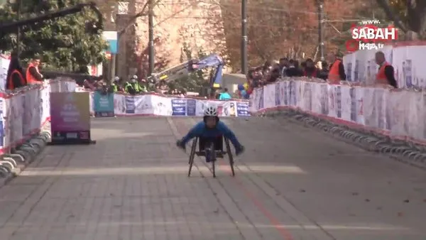 İstanbul Maratonu’nda tekerlekli sandalyede dereceye girenler belli oldu