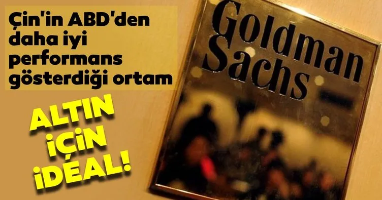 Goldman Sachs: Çin’in ABD’den daha iyi performans gösterdiği ortam altın için ideal