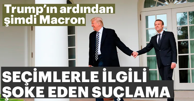 Macron yolsuzluk yapmakla suçlanıyor