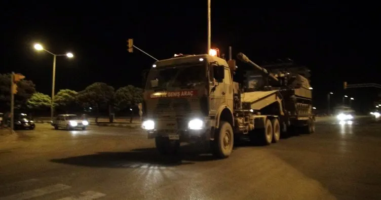 Suriye sınırına askeri sevkiyat!