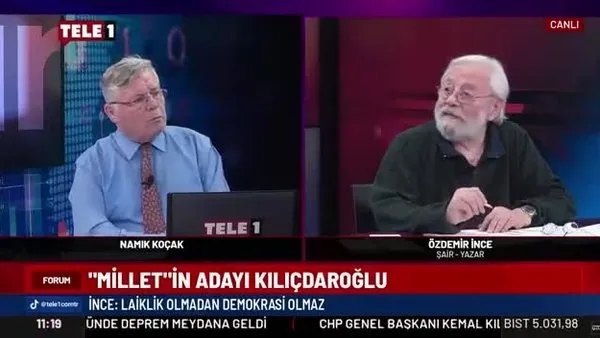 CHP'nin fonladığı TELE 1'de tepki çeken sözler: 