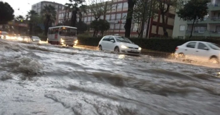 Aydın’da sağanak ve fırtına