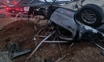 Bingöl’de trafik kazası! 1 ölü, 1 yaralı #bingol