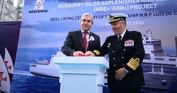 Portekiz için gemi üretimi başladı