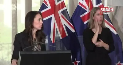 Yeni Zelanda Başbakanı Ardern basın toplantısında depreme yakalandı | Video