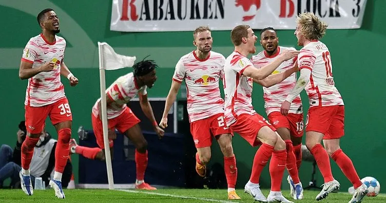 Almanya Kupası’nda son finalist Leipzig oldu