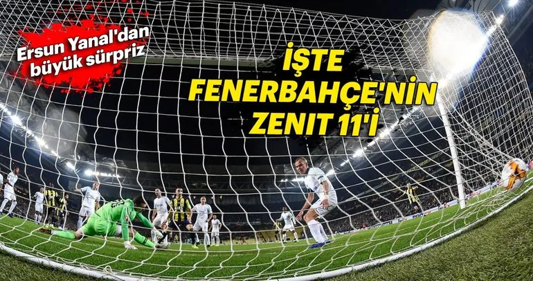 Zenit - Fenerbahçe maçı ne zaman saat kaçta hangi kanalda? Muhtemel 11...