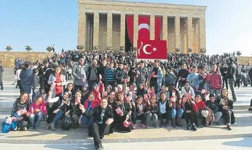 Toroslar’ın çocukları ATA’nın huzurunda