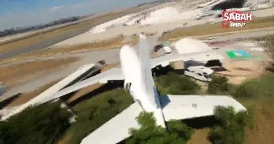 Uçuş ömrünü tamamlayan ’hayalet’ uçaklar yatırımcılar tarafından ilgi gördü | Video