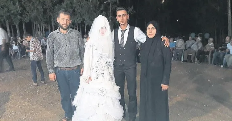 Suriyeli çifti mahalleli evlendirdi
