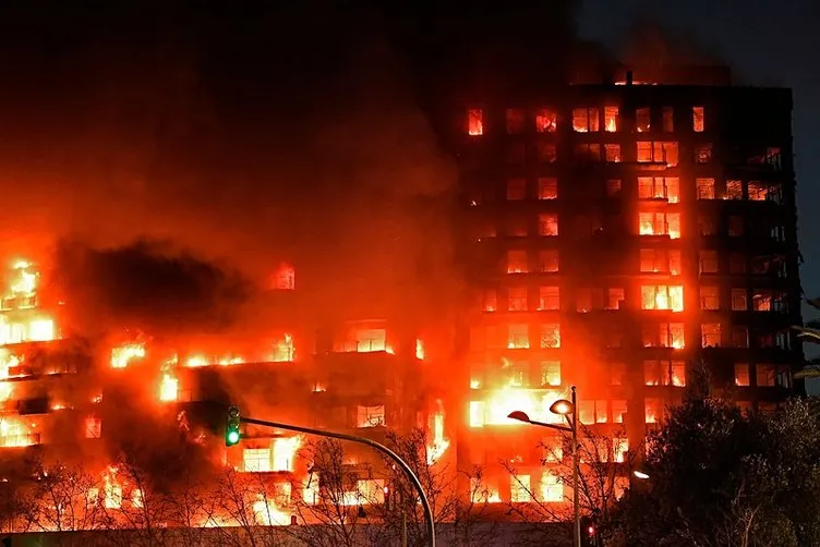 İspanya’da facia! 14 katlı apartman cayır cayır yandı: Korkutan açıklama geldi…