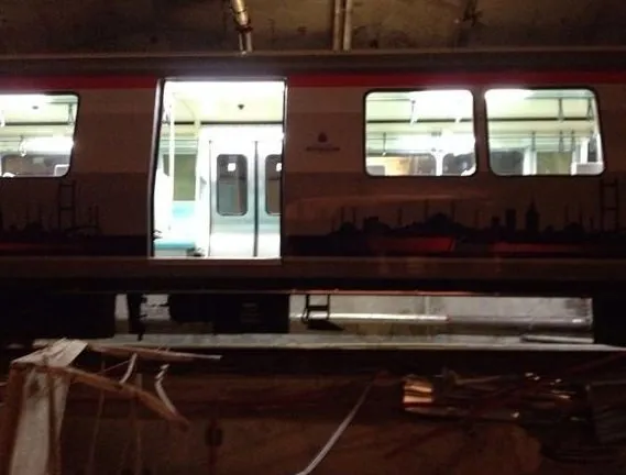 Hacıosman - Yenikapı metrosunda korkunç olay