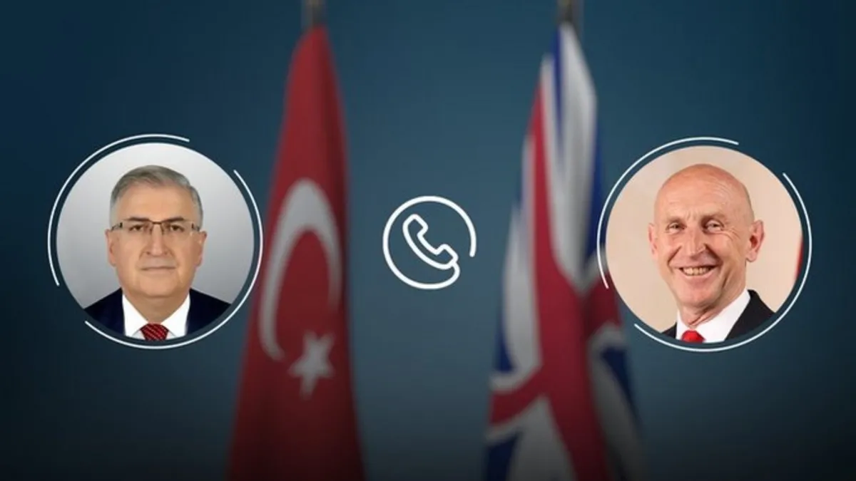 Milli Savunma Bakanı Yaşar Güler ile Birleşik Krallık Savunma Bakanı John Healey görüştü Milli Savunma Bakanı Yaşar Güler ile Birleşik Krallık Savunma Bakanı John Healey görüştü